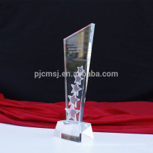 Precio atractivo nuevo tipo de trofeo de premio de cristal personalizado